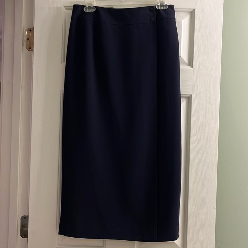 Liz Claiborne Collection Skirt Long Lined Modest Formal Size 10P